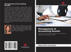 Couverture de Management of Accounting Results