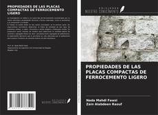 PROPIEDADES DE LAS PLACAS COMPACTAS DE FERROCEMENTO LIGERO的封面