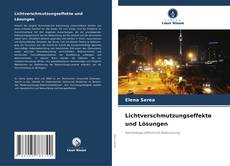 Buchcover von Lichtverschmutzungseffekte und Lösungen