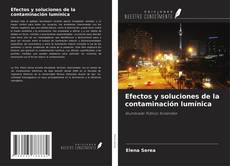 Efectos y soluciones de la contaminación lumínica kitap kapağı