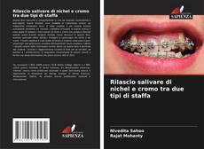 Buchcover von Rilascio salivare di nichel e cromo tra due tipi di staffa