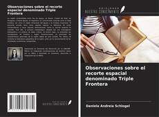 Bookcover of Observaciones sobre el recorte espacial denominado Triple Frontera