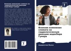 Copertina di Влияние изменения климата на гидрологическую реакцию водосбора Гумара