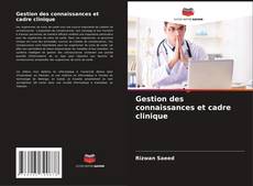 Gestion des connaissances et cadre clinique kitap kapağı