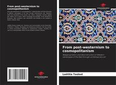 Capa do livro de From post-westernism to cosmopolitanism 
