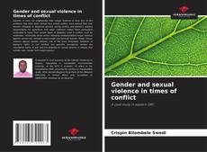 Portada del libro de Gender and sexual violence in times of conflict