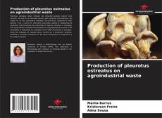 Production of pleurotus ostreatus on agroindustrial waste kitap kapağı