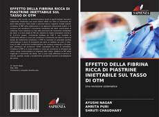 Capa do livro de EFFETTO DELLA FIBRINA RICCA DI PIASTRINE INIETTABILE SUL TASSO DI OTM 