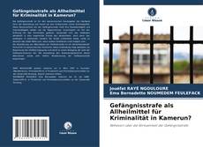 Gefängnisstrafe als Allheilmittel für Kriminalität in Kamerun? kitap kapağı