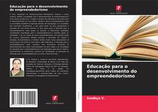 Portada del libro de Educação para o desenvolvimento do empreendedorismo