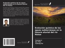 Buchcover von Evolución química de las aguas subterráneas en la llanura aluvial del río Hutuo