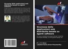 Capa do livro de Sicurezza delle applicazioni web distribuite basata su agenti software 