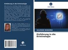 Einführung in die Kriminologie kitap kapağı
