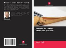 Обложка Estudo de textos literários (curso)