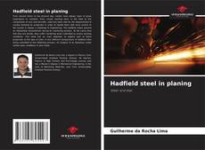 Buchcover von Hadfield steel in planing