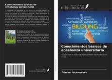 Bookcover of Conocimientos básicos de enseñanza universitaria