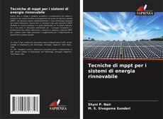Tecniche di mppt per i sistemi di energia rinnovabile kitap kapağı