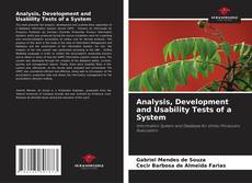 Capa do livro de Analysis, Development and Usability Tests of a System 