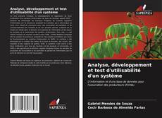 Capa do livro de Analyse, développement et test d'utilisabilité d'un système 