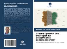 Urbane Dynamik und Strategien für autochthones Landmanagement kitap kapağı