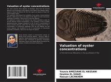 Bookcover of Valuation of oyster concentrations