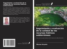 Buchcover von Seguimiento y evaluación de la calidad de los recursos hídricos subterráneos