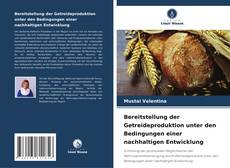 Buchcover von Bereitstellung der Getreideproduktion unter den Bedingungen einer nachhaltigen Entwicklung