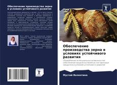 Buchcover von Обеспечение производства зерна в условиях устойчивого развития