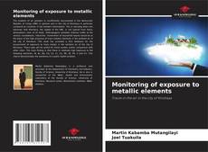 Capa do livro de Monitoring of exposure to metallic elements 