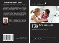 Buchcover von Crítica de la economía digital