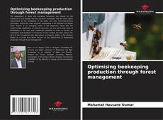 Capa do livro de Optimising beekeeping production through forest management 