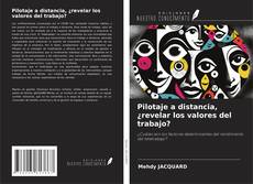 Portada del libro de Pilotaje a distancia, ¿revelar los valores del trabajo?