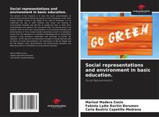 Bookcover of Social representations and environment in basic education.