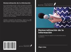 Democratización de la información kitap kapağı