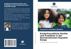 Buchcover von Kinderfreundliche Rechte und Praktiken in der Demokratischen Republik Kongo