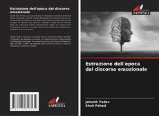 Borítókép a  Estrazione dell'epoca dal discorso emozionale - hoz