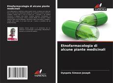 Capa do livro de Etnofarmacologia di alcune piante medicinali 
