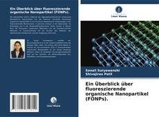 Capa do livro de Ein Überblick über fluoreszierende organische Nanopartikel (FONPs). 