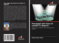 Capa do livro de Passaggio del tasso di cambio in Nigeria: 