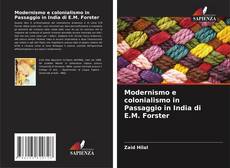 Capa do livro de Modernismo e colonialismo in Passaggio in India di E.M. Forster 