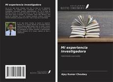 Mi experiencia investigadora kitap kapağı