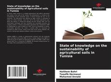 Capa do livro de State of knowledge on the sustainability of agricultural soils in Tunisia 