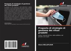 Portada del libro de Proposta di strategie di gestione dei rifiuti prodotti