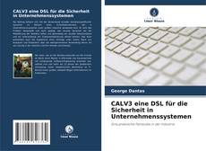 CALV3 eine DSL für die Sicherheit in Unternehmenssystemen kitap kapağı