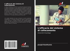 Bookcover of L'efficacia del sistema di collocamento