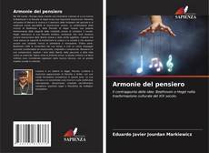 Couverture de Armonie del pensiero