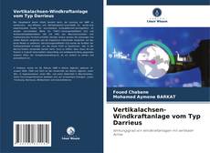 Bookcover of Vertikalachsen-Windkraftanlage vom Typ Darrieus