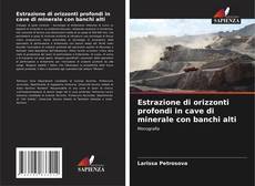 Copertina di Estrazione di orizzonti profondi in cave di minerale con banchi alti