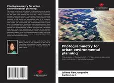 Bookcover of Photogrammetry for urban environmental planning