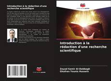 Capa do livro de Introduction à la rédaction d'une recherche scientifique 